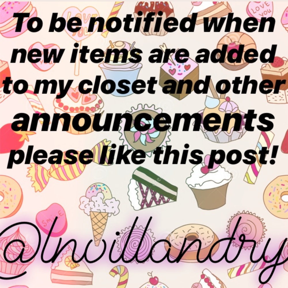 Please tap the “♥️” for my notifications!